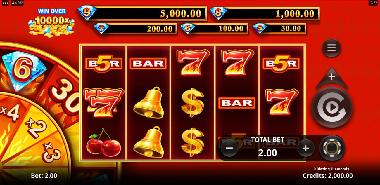 9 Płonących Diamentów