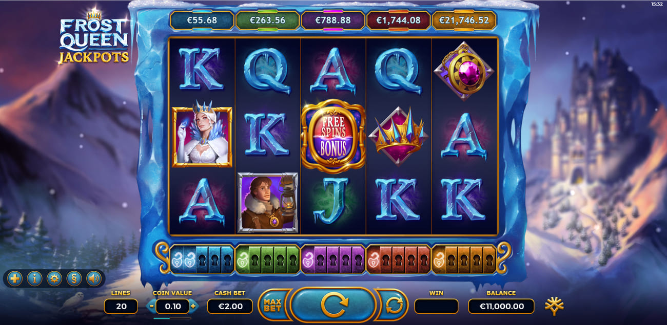 Frost Queen Jackpots