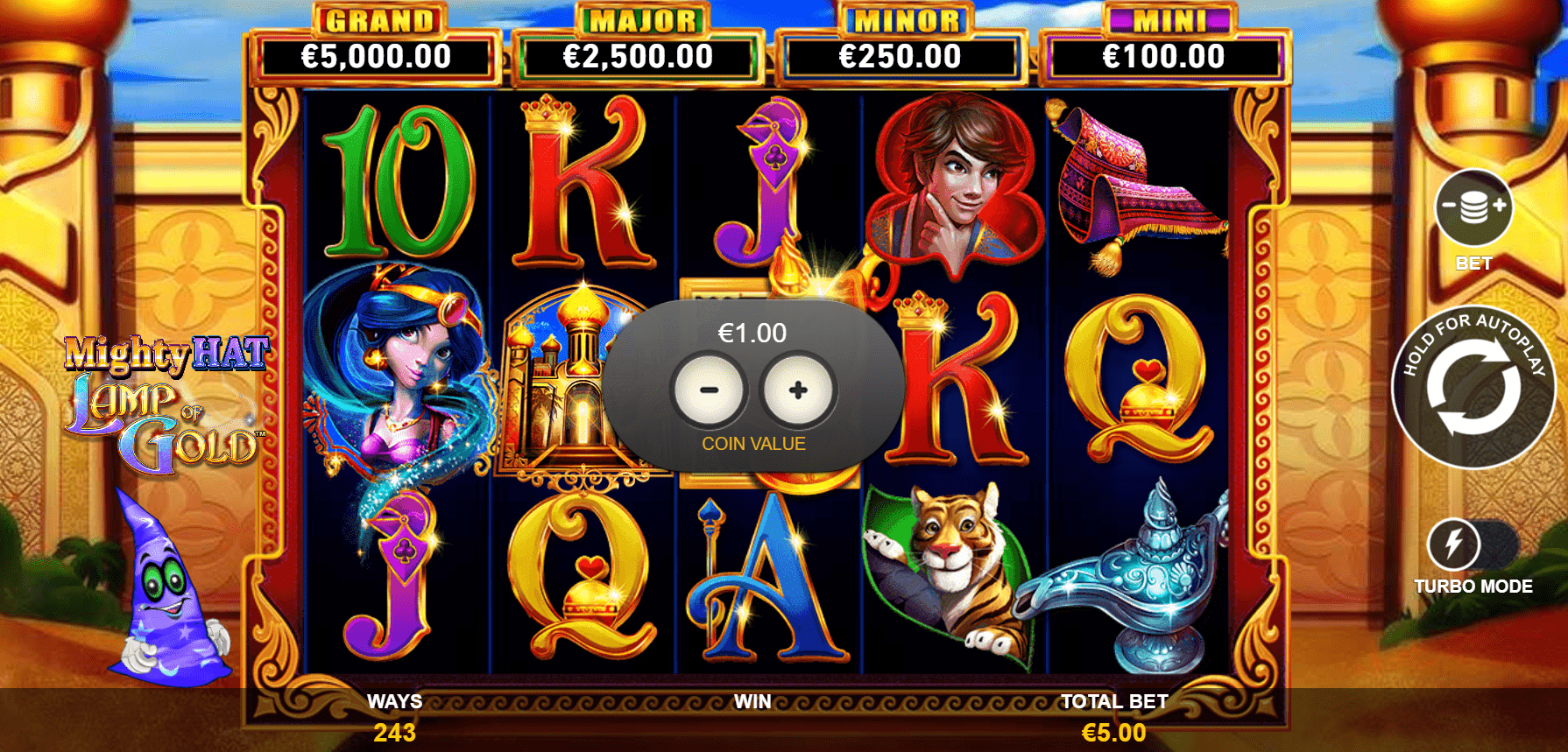 Mighty Hat Lamp Of Gold