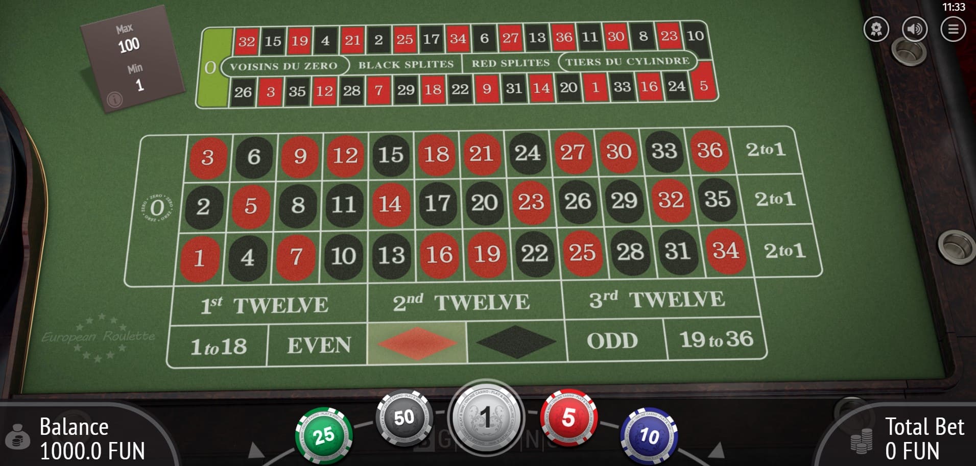 Europejska Ruletka (BGaming) Europejska Ruletka (BGaming)