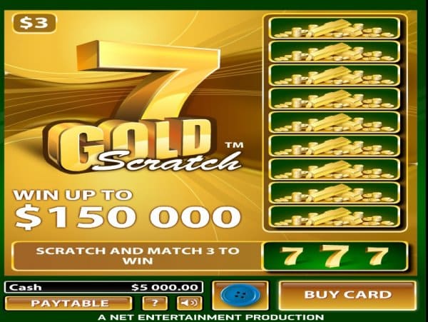 7 Gold Scratch