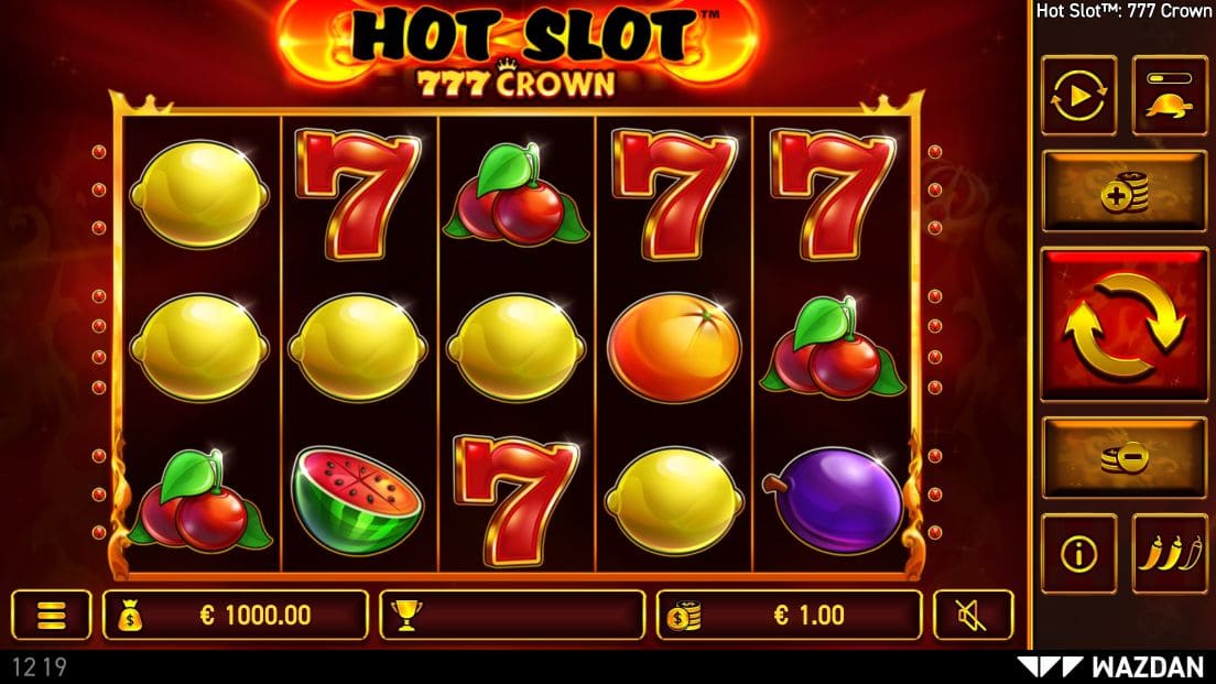 Hot Slot 777 Crown
