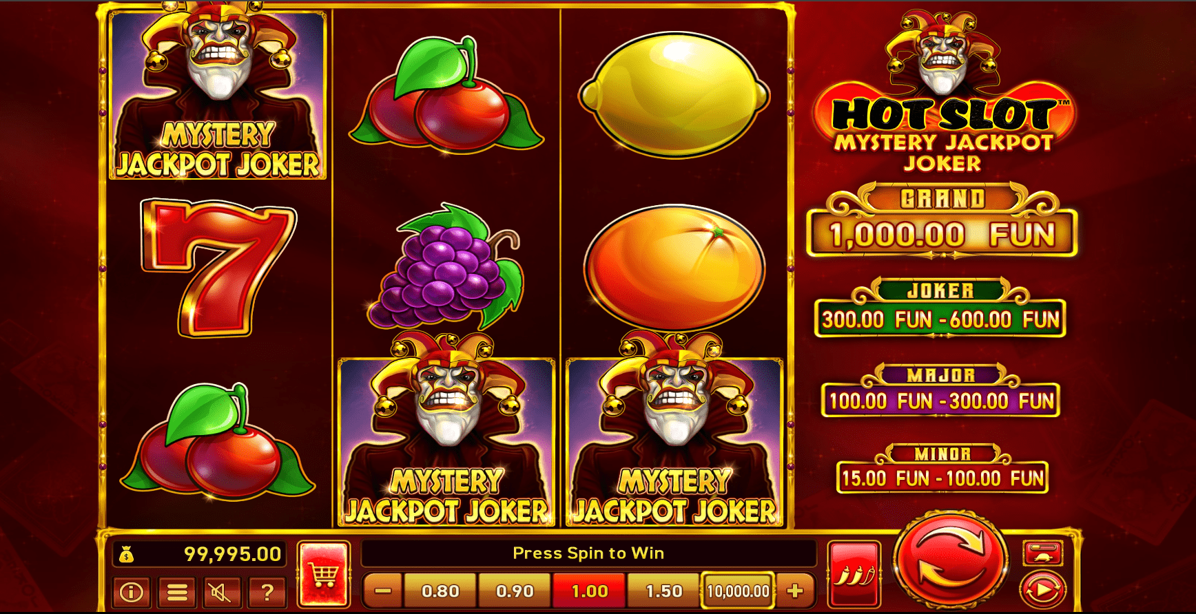 Hot Slot™: Mystery Jackpot Joker