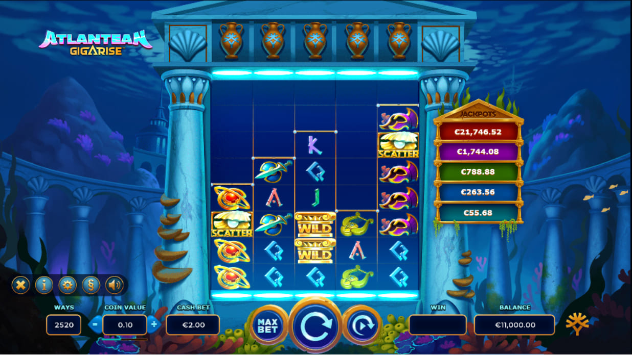 Atlantean Gigarise Slot